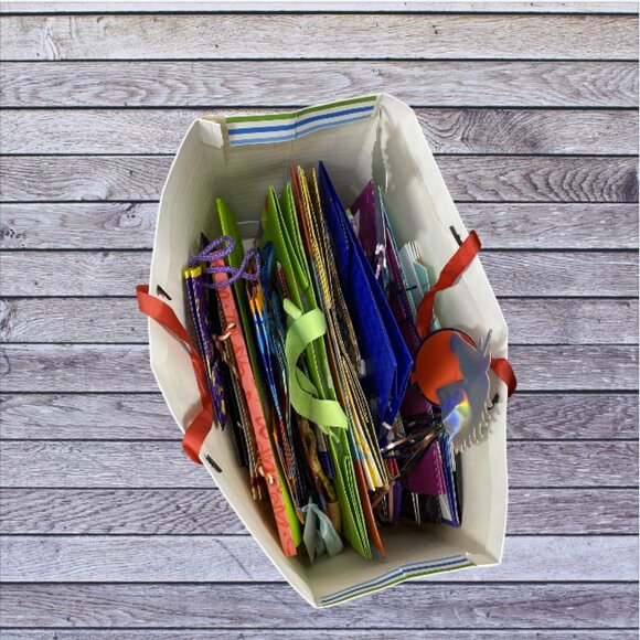 HOLIDAY GIFT BAGS -- Christmas, Easter, BDay, Varied Sizes, New/Used, Approx 40 - Picture 5 of 5